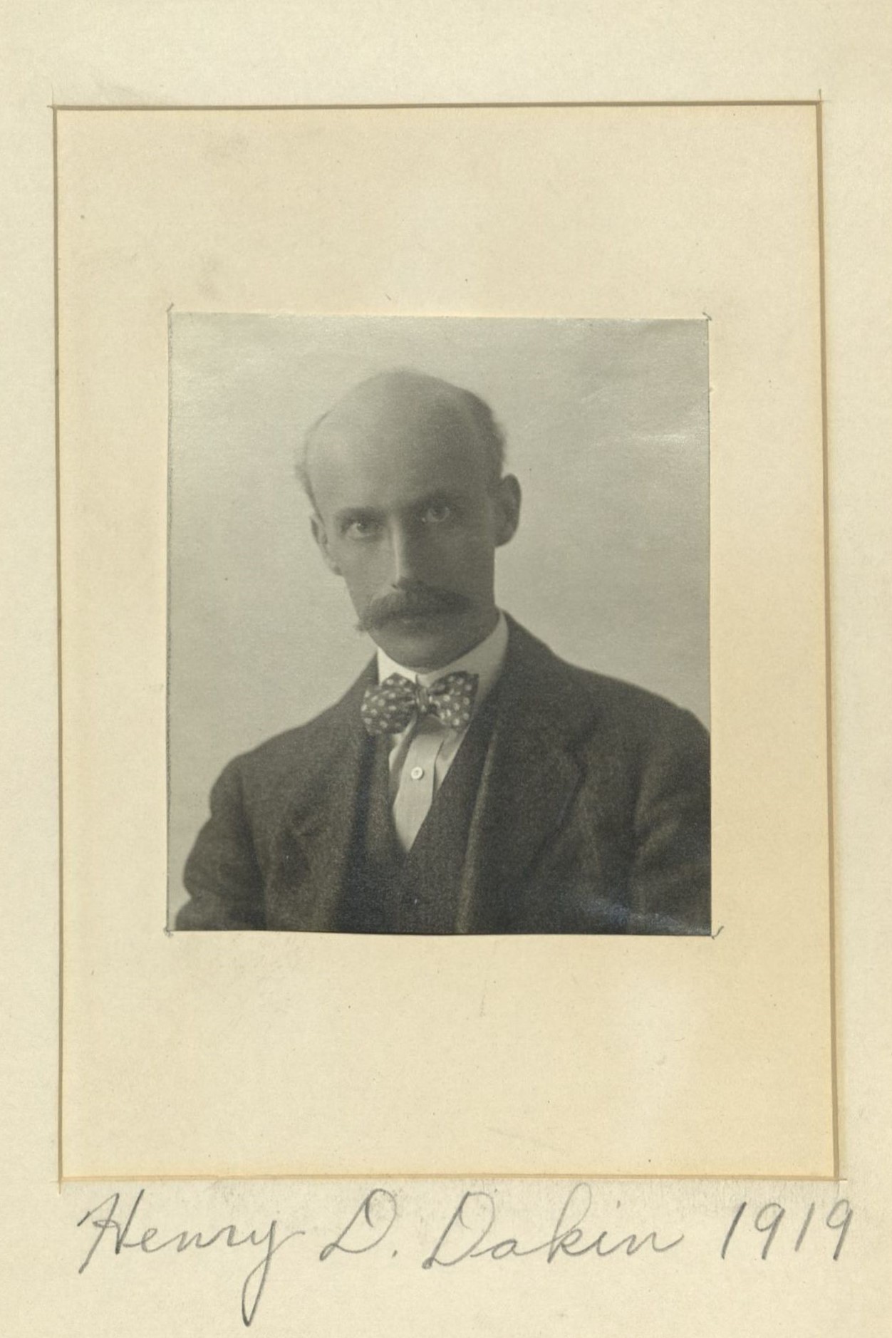 Member portrait of Henry D. Dakin